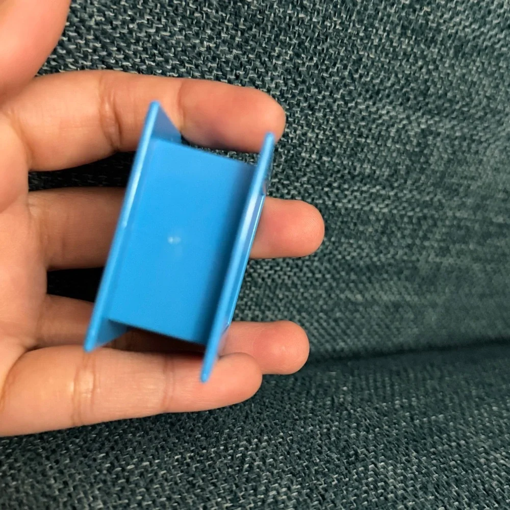 Lego dull missing piece -Blue Square Window Frame